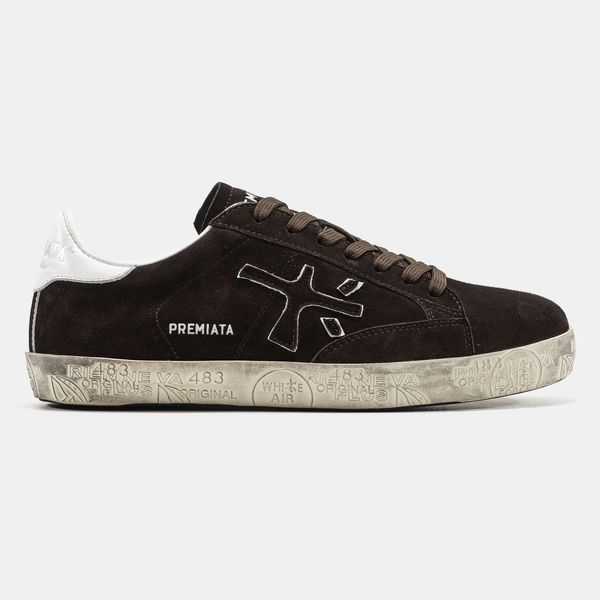 Кросівки Premiata Steven Brown White Premium 23531-Коричневий-36 фото