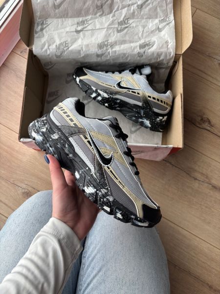 Кросівки Nike Initiator Grey Black Custom 22057-Сірий-41 фото