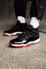 Кросівки Jordan 11 Retro White Black Red 01748-Чорний-40 фото 3