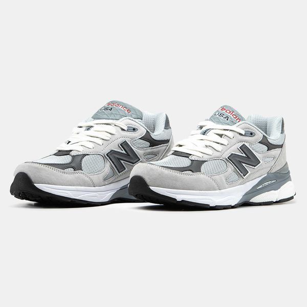 Кросівки New Balance 990 Grey White 16500-Сірий-36 фото