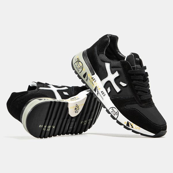 Кросівки Premiata Mick Black White 14509-Чорний-39 фото