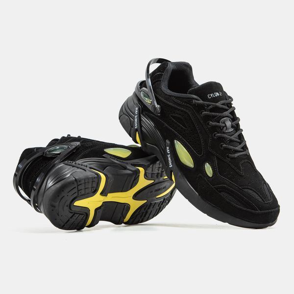 Кросівки Adidas x Raf Simons Cylon-21 Black Yellow 23656-Чорний-41 фото