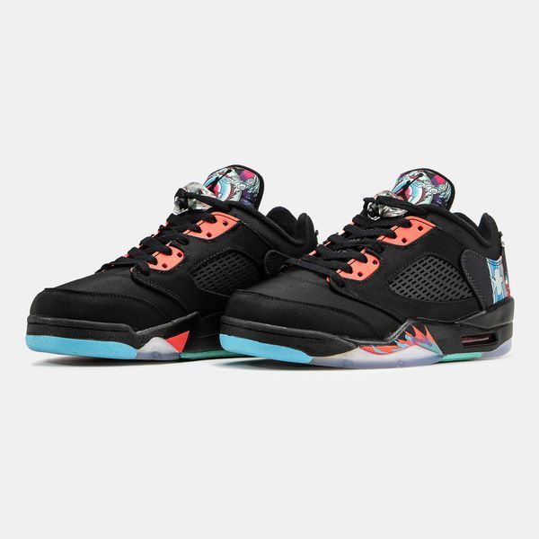 Кросівки Nike Air Jordan 5 Low Chinese New Year 19622-Чорний-40 фото