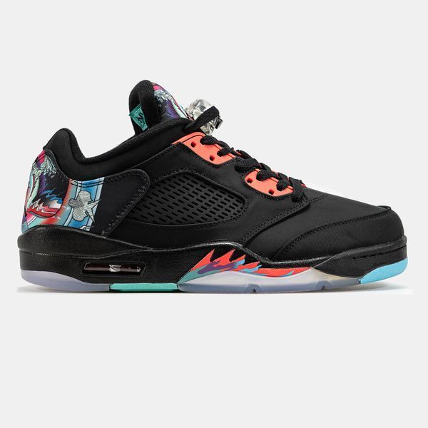 Кросівки Nike Air Jordan 5 Low Chinese New Year 19622-Чорний-40 фото