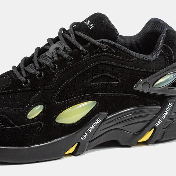 Кросівки Adidas x Raf Simons Cylon-21 Black Yellow 23656-Чорний-41 фото
