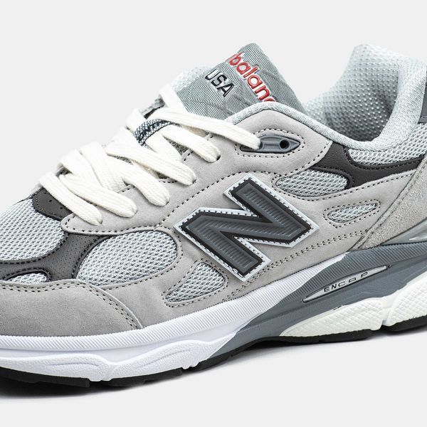 Кросівки New Balance 990 Grey White 16500-Сірий-36 фото