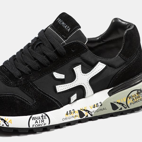 Кросівки Premiata Mick Black White 14509-Чорний-39 фото