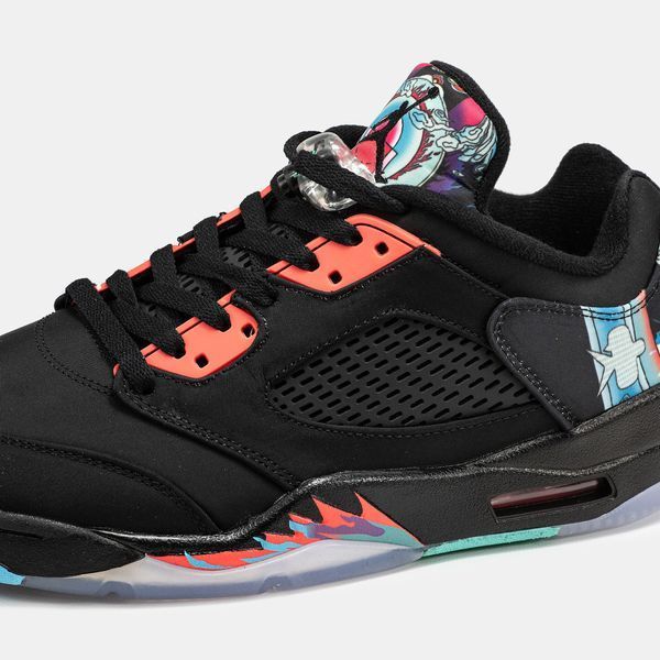 Кросівки Nike Air Jordan 5 Low Chinese New Year 19622-Чорний-40 фото