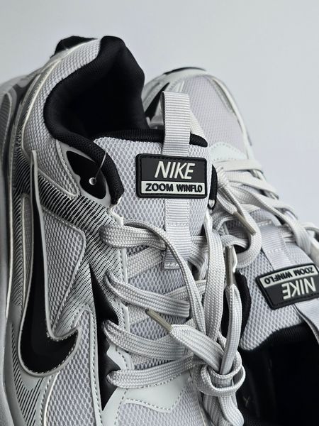 Кросівки Nike Zoom Winflo Light Grey Black 24259-Сріблястий-40 фото