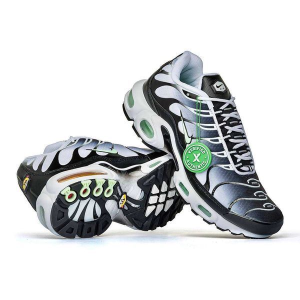 Кросівки Nike Air Max Plus TN Black White Mint 09433-Білий-36 фото