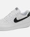 Кросівки Nike Air Force 1 White Black Logo 05824-Білий-44 фото 7