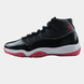 Кросівки Jordan 11 Retro White Black Red 01748-Чорний-41 фото 1