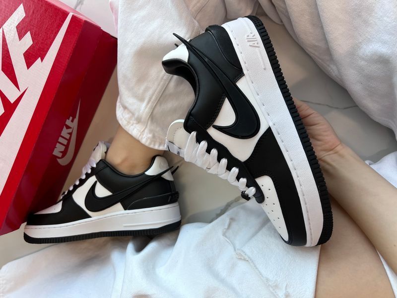 Кросівки Nike Air Force 1 Low x AMBUSH White Black 13941-Чорний-36 фото