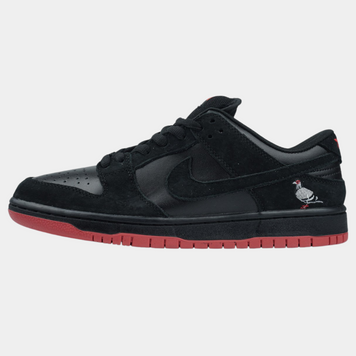 Кросівки Nike SB Dunk Low Pigeon Black Red 20704-Чорний-37 фото