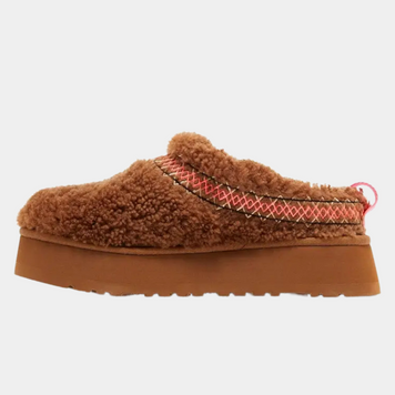Уггі UGG Tazz Slipper Heritage Braid Black Platform 18659-Коричневий-36 фото