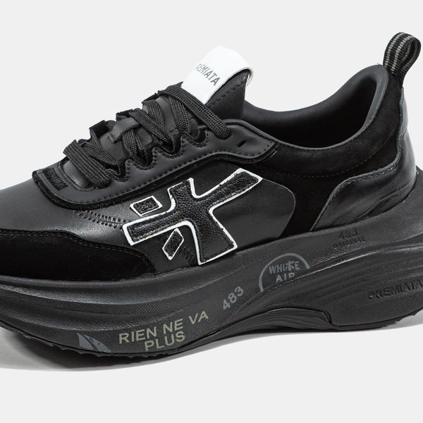 Кросівки Premiata HILL Black 23659-Чорний-38 фото