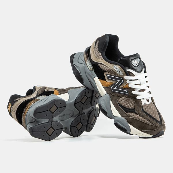 Кросівки New Balance 9060 Brown Black Grey 21651-Мультиколір-40 фото
