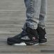 Кросівки Air Jordan 5 Black White 18408-Чорний-40 фото 9