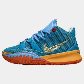 Кросівки Nike Kyrie 7 Blue Orange Gold 16398-Блакитний-42 фото
