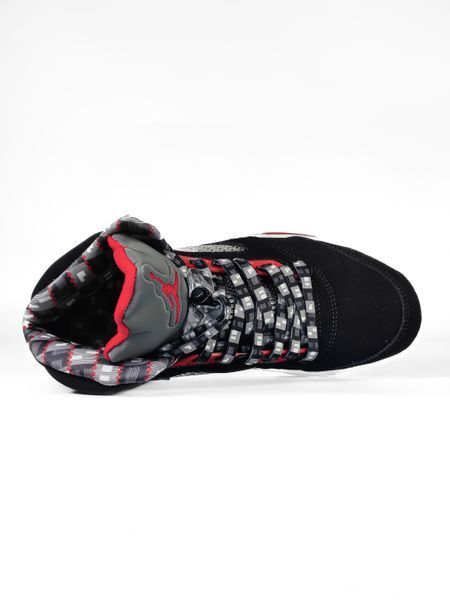 Кросівки Nike Air Jordan 5 Retro Quai 54 Red 18841-Чорний-36 фото