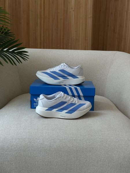 Кросівки Adidas Adizero Evo SL White/Blue Fusion 21401-Білий-40 фото