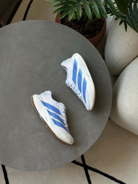 Кросівки Adidas Adizero Evo SL White/Blue Fusion 21401-Білий-40 фото