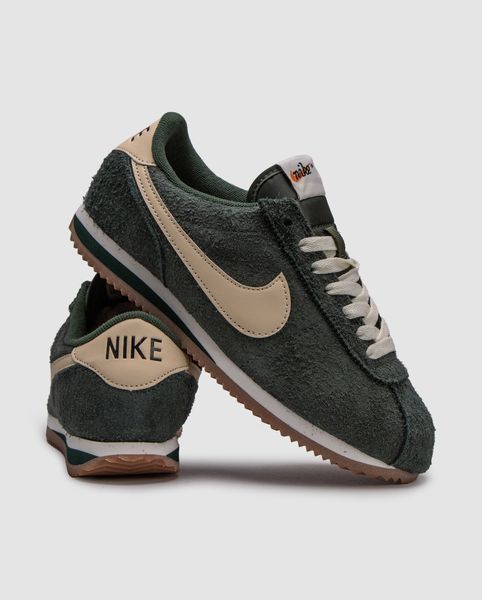 Кросівки Nike Cortez Vintage Green Gum Suede 21403-Хакі-37 фото