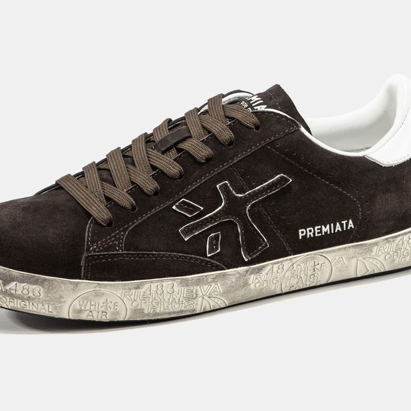 Кросівки Premiata Steven Brown White Premium 23531-Коричневий-40 фото