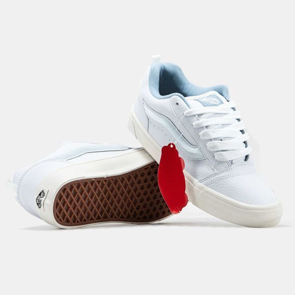 Кросівки Vans KNU Skool Leather Blue White 17448-Білий-40 фото