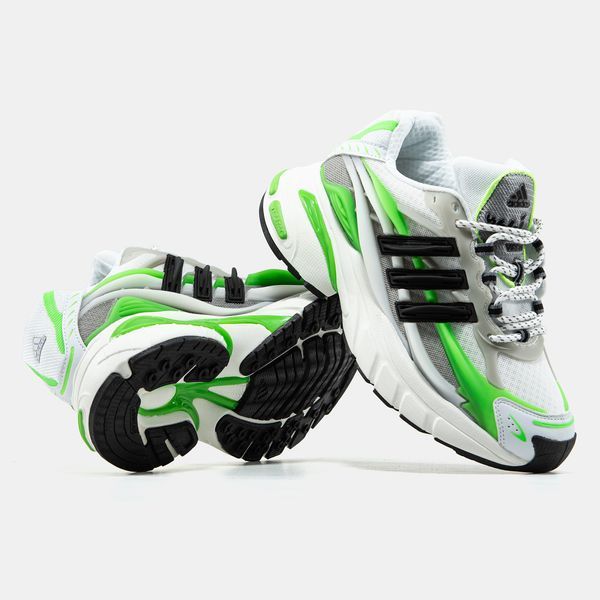 Кросівки Adidas Adistar Jellyfish x Pharell Williams White Grey Green 23316-Мультиколір-41 фото