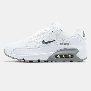 Кросівки Nike Air Max 90 White Grey 17728-Білий-41 фото