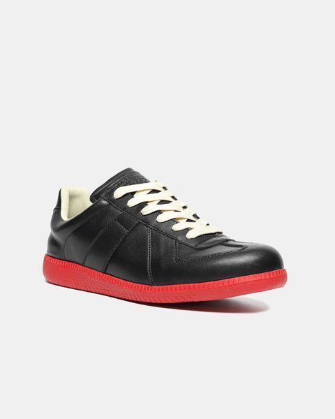 Кросівки Maison Margiela Replica Black Red 22412-Чорний-36 фото