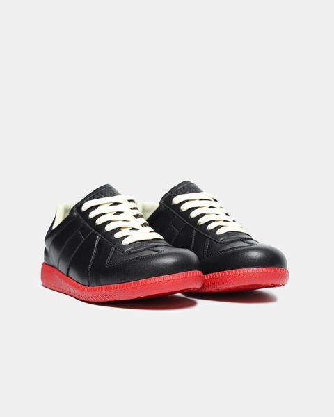 Кросівки Maison Margiela Replica Black Red 22412-Чорний-36 фото