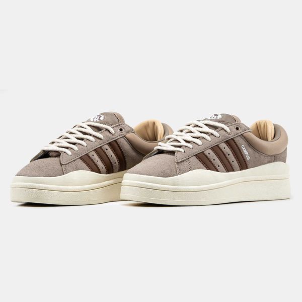 Кросівки Adidas Campus x Bad Bunny Brown Beige 13345-Коричневий-36 фото