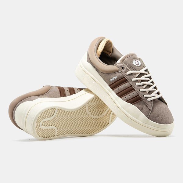Кросівки Adidas Campus x Bad Bunny Brown Beige 13345-Коричневий-36 фото