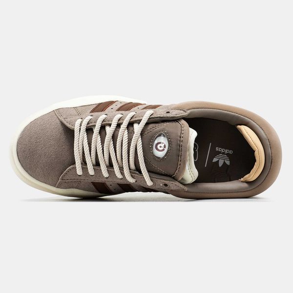 Кросівки Adidas Campus x Bad Bunny Brown Beige 13345-Коричневий-36 фото