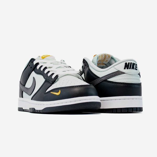 Кросівки Nike Dunk Low Black Total Orange Mini Swoosh 16411-Чорний-36 фото
