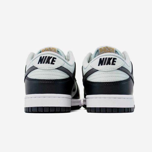 Кросівки Nike Dunk Low Black Total Orange Mini Swoosh 16411-Чорний-36 фото