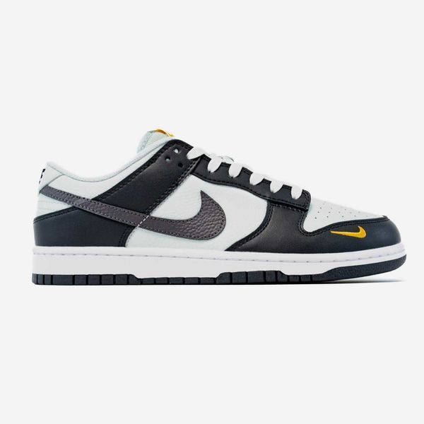 Кросівки Nike Dunk Low Black Total Orange Mini Swoosh 16411-Чорний-36 фото