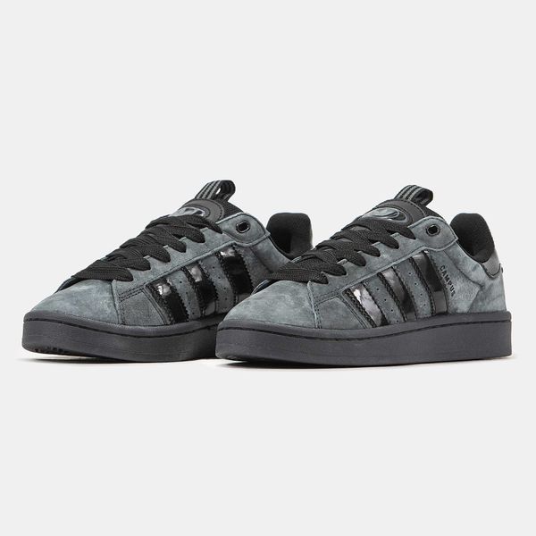 Кросівки Adidas Campus Dark Grey Black 13344-Сірий-36 фото