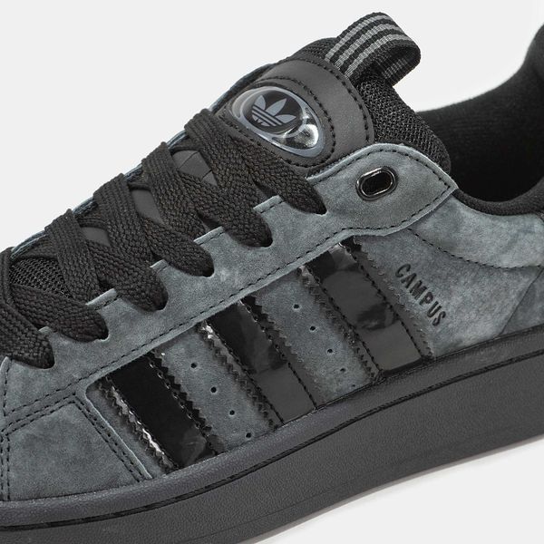 Кросівки Adidas Campus Dark Grey Black 13344-Сірий-36 фото