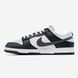 Кросівки Nike Dunk Low Black Total Orange Mini Swoosh 16411-Чорний-36 фото 1