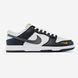 Кросівки Nike Dunk Low Black Total Orange Mini Swoosh 16411-Чорний-36 фото 3