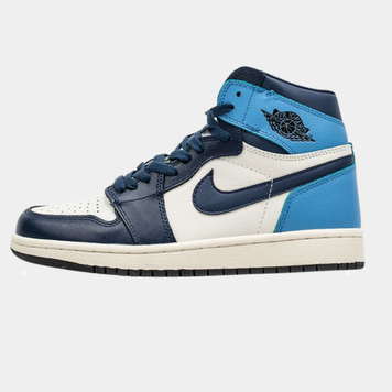 Кросівки Jordan 1 Retro High Patent Blue toe 01676-Мультиколір-36 фото