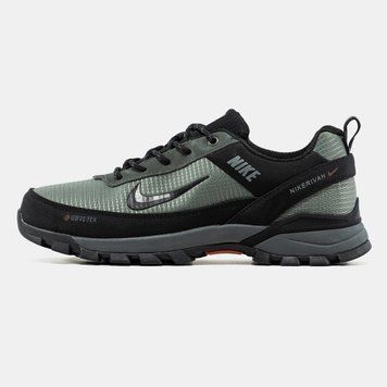 Кросівки Nike Rivah Gore-Tex Green Black Grey 21865-Хакі-44 фото