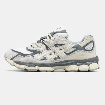 Кросівки Asics Gel NYC White Grey 14075-Бежевий-36 фото