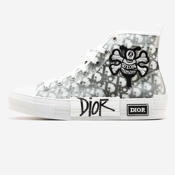 Кросівки Dior B23 HIGH-TOP AND SHAWN 02809-Сірий-38 фото