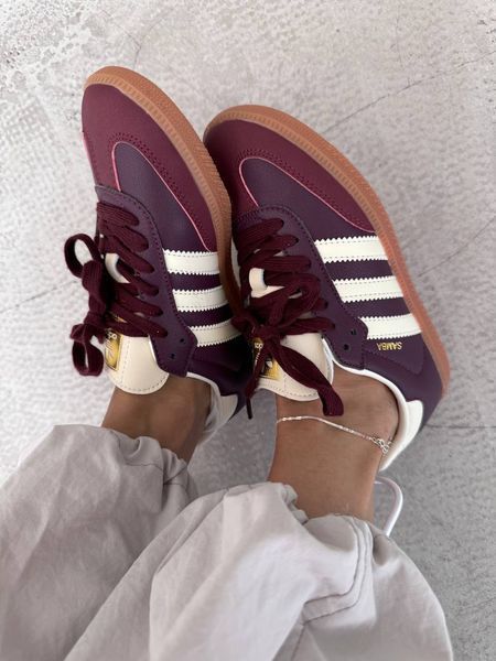 Кросівки Adidas Samba OG Maroon 17678-Бордовий-36 фото