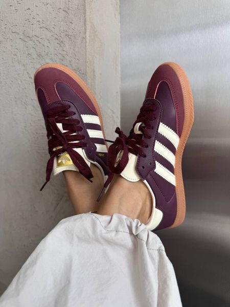 Кросівки Adidas Samba OG Maroon 17678-Бордовий-36 фото