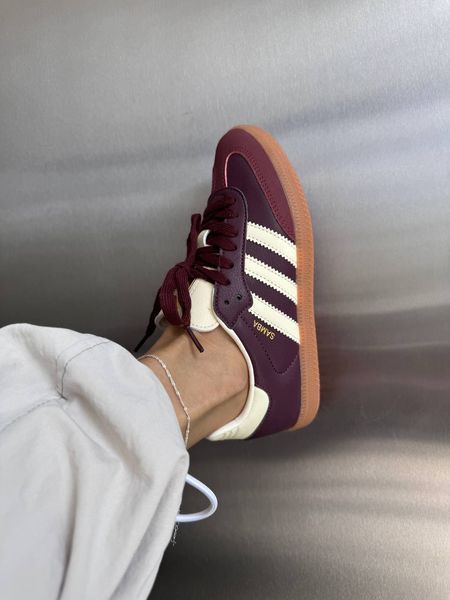Кросівки Adidas Samba OG Maroon 17678-Бордовий-36 фото